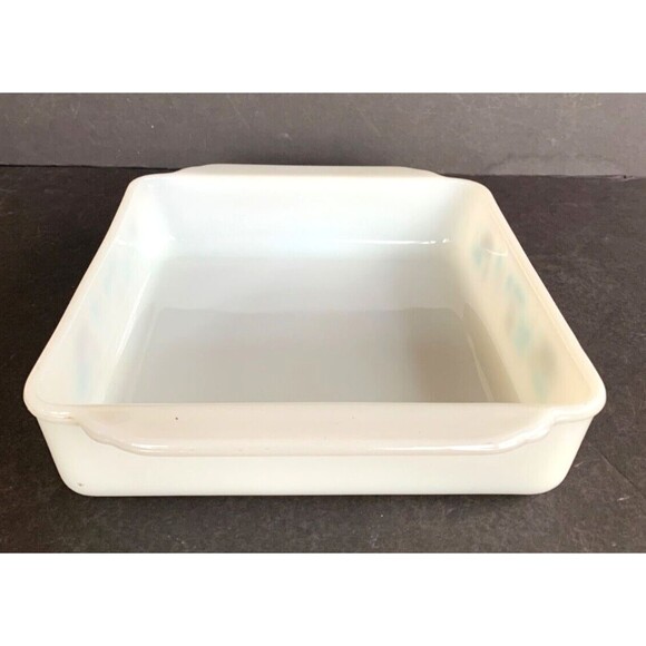 Anchor Hocking Vintage Fire King Baking Dish Atomic Blue Heaven 10" x 8.5" - Picture 7 of 8